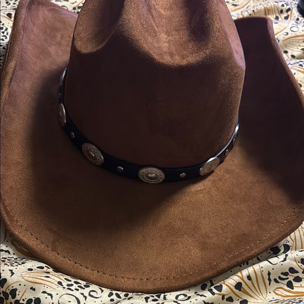 Men's Brown Cowgirl Hat